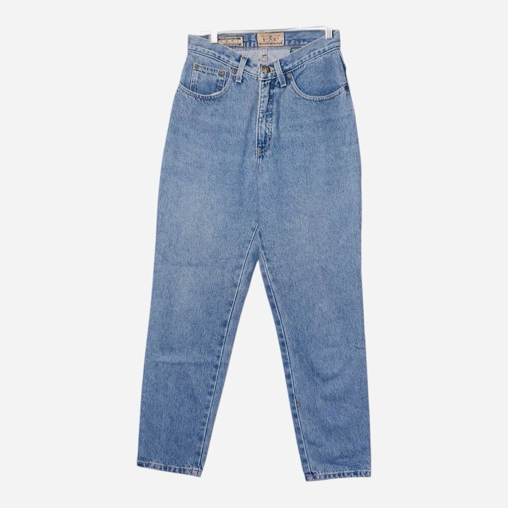 Express Vintage Blue Denim Mom Jeans US 9/10 1990's